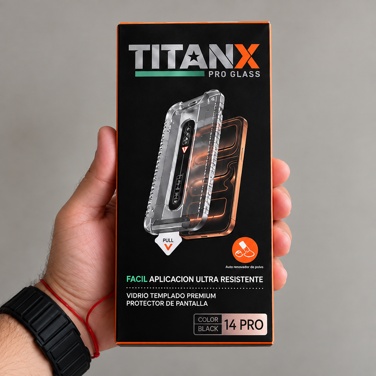 Titan X - Protector de pantalla iPhone| Anti Agua | Antigolpes | Ultra resistente